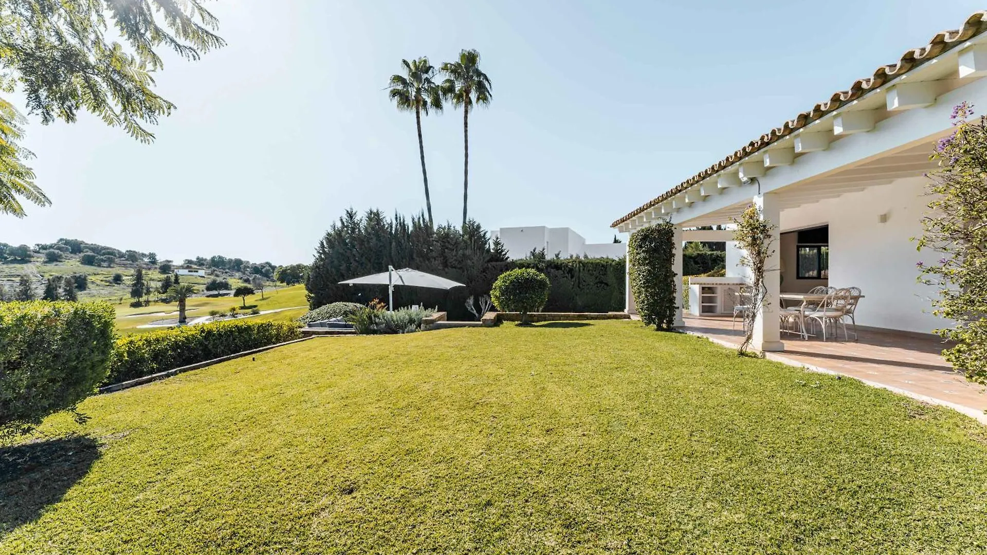 Villa Capricho Front Golf Pool Views Estepona